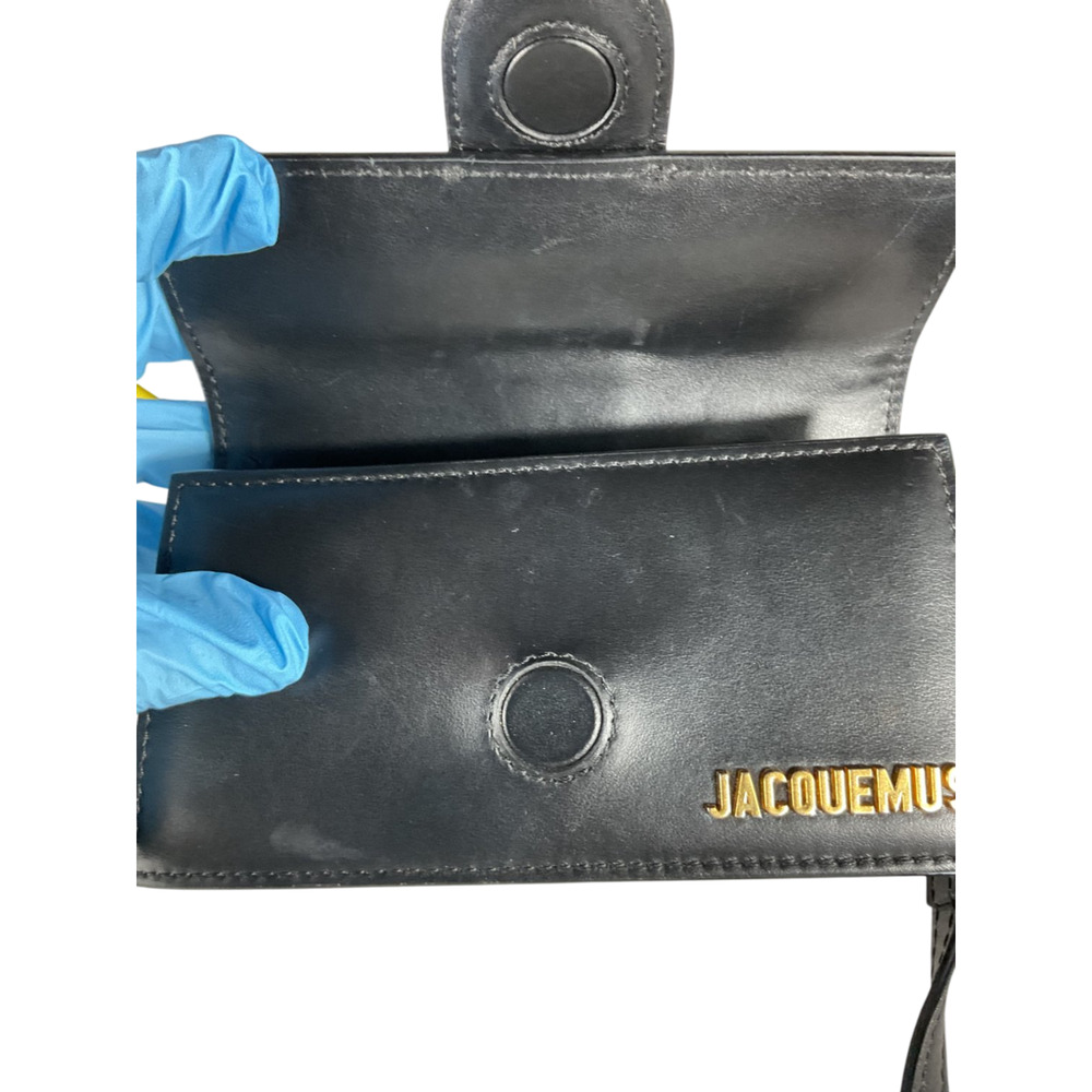 Jacquemus Sleek Black Le Bambino Shoulder Bag - Picture 11 of 14